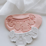 Baby Q BBQ hanger stamp and cutter