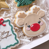 Reindeer face stamp and cutter