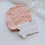 Beary scary stamp and cutter