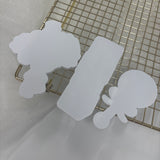 Odd Bunch- Baby’s breath, baby blocks & rattle