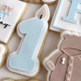 Birthday candle number stamp and cutter