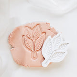SALE Matcha leaf debosser and cutter