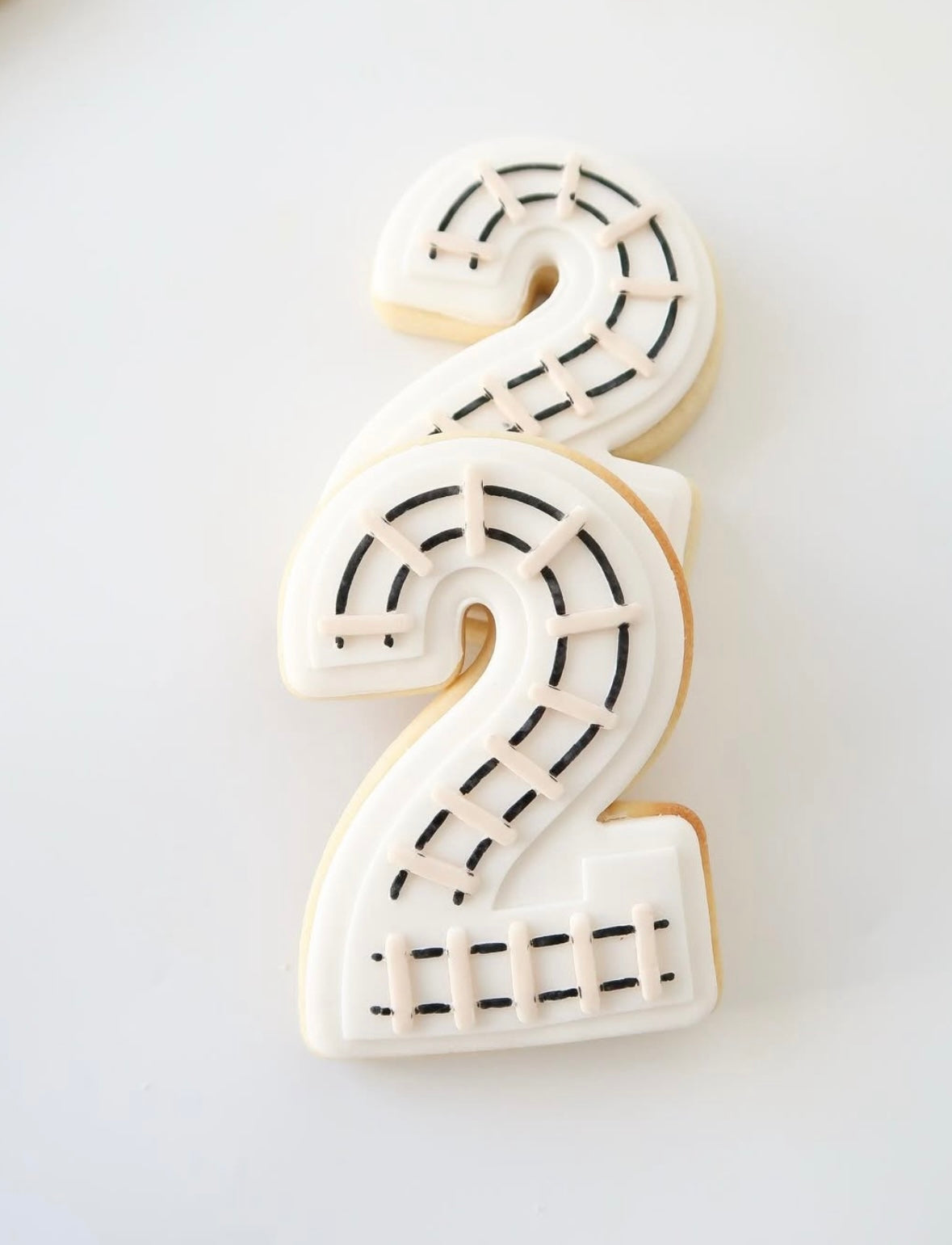 Train Themed Number 2 Cookie Stamp & Cutter