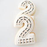 Train Themed Number 2 Cookie Stamp & Cutter