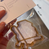 Cookie with grad hat Stamp and Cutter