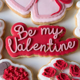 Be my valentine stamp and cutter