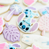 Stitch in party hat debosser and cutter