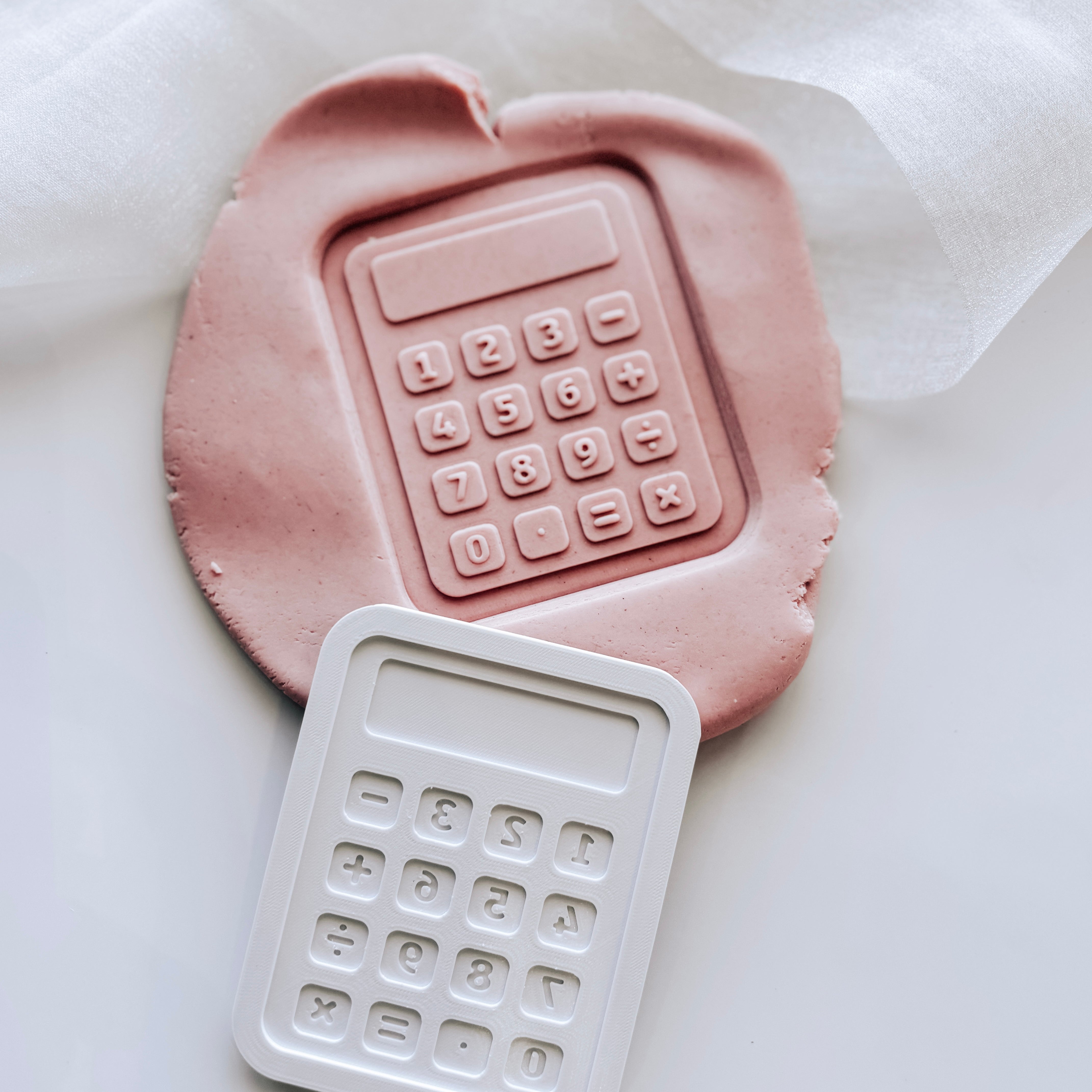 Timeless Calculator Stamp & Cutter