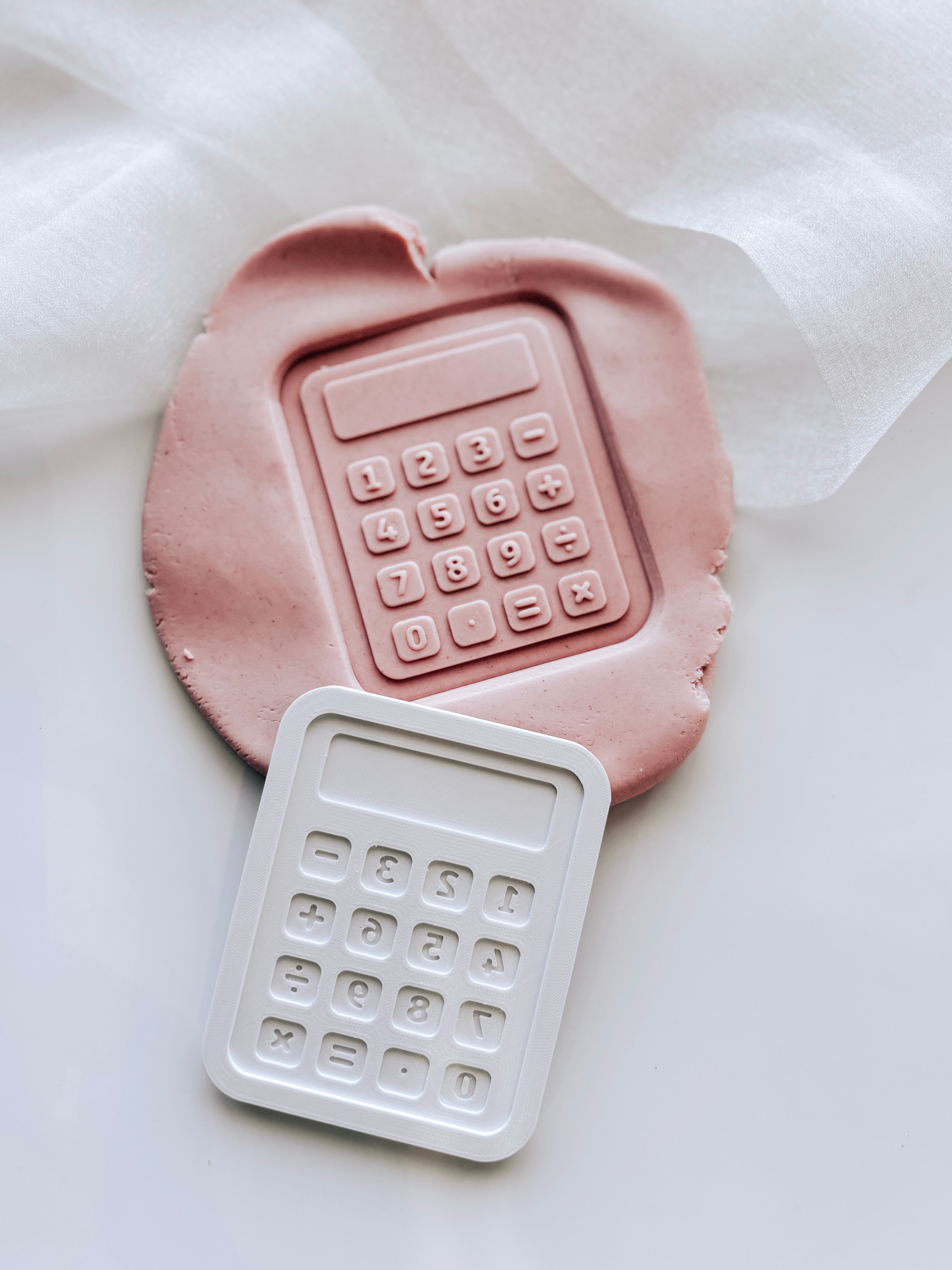 Timeless Calculator Stamp & Cutter