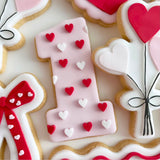 Sweetheart simple heart pattern plate stamp and cutter