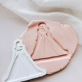 Swiftie in gown stamp and cutter