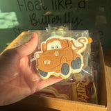 Cheeky Car themed stamp and cutters