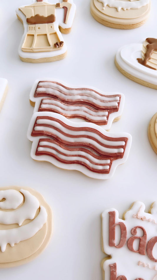 Bacon strips stamp and cutter