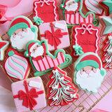 Simple Line Christmas Tree on plate debosser stamp and cutter