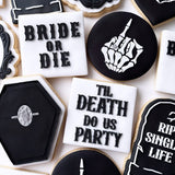 Bride skeleton portrait stamp and cutter