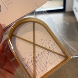 Bunny bum and fence BLANK NO FONT debosser arch and cutter