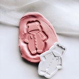 Bear themed onesie stamp & cutter