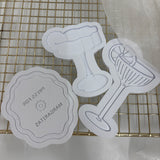 Odd Bunch- press for margaritas, wavy cocktail glass & modern cocktail