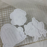 Odd Bunch-fairy door, mushroom house & giggling fairy