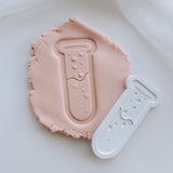 Thin Bubbling Test Tube Stamp and cutter