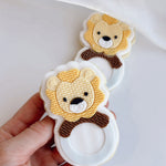 Bear Lion rattle ring debosser and cutter