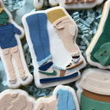 Father & Child Matching Kicks Debosser Stamp and Cutter