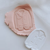 Lab coat Stamp and cutter