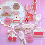 Mini pie set of 2 stamps and cutters