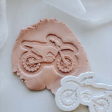 Dirt bike Debosser Stamp and Cutter