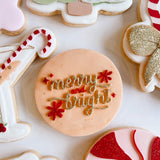 Merry and bright debosser