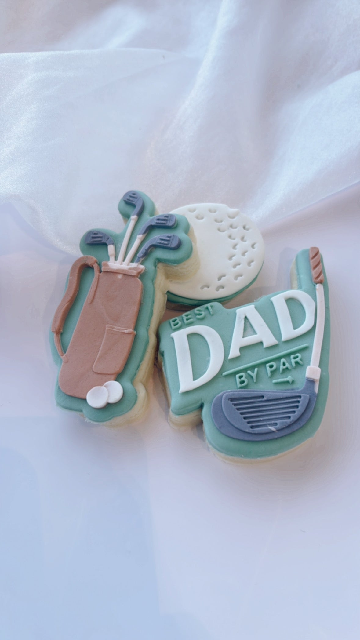 Best dad by par font stamp and cutter