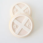 RR train sign stamp and cutter