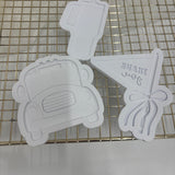 Odd Bunch- school bus, Stanley drink bottle & thank you flag