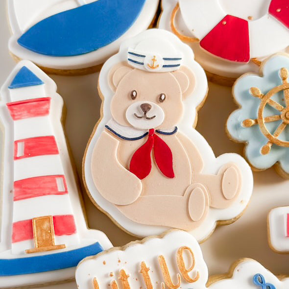 Sailor teddy stamp and cutter