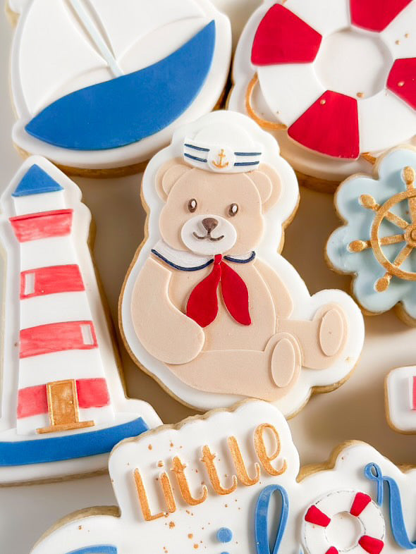 Sailor teddy stamp and cutter