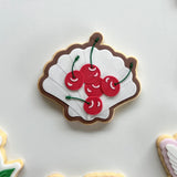 Cherries in clam shell stamp and cutter