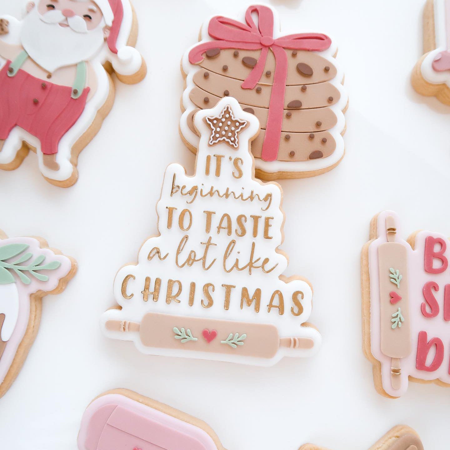 It’s beginning to taste a lot like Christmas debosser and cutter