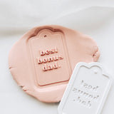 Best bonus dad on tag stamp & cutter