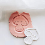 Plain fairy mushroom house debosser and cutter