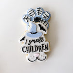 I smell children and stamp and cutter