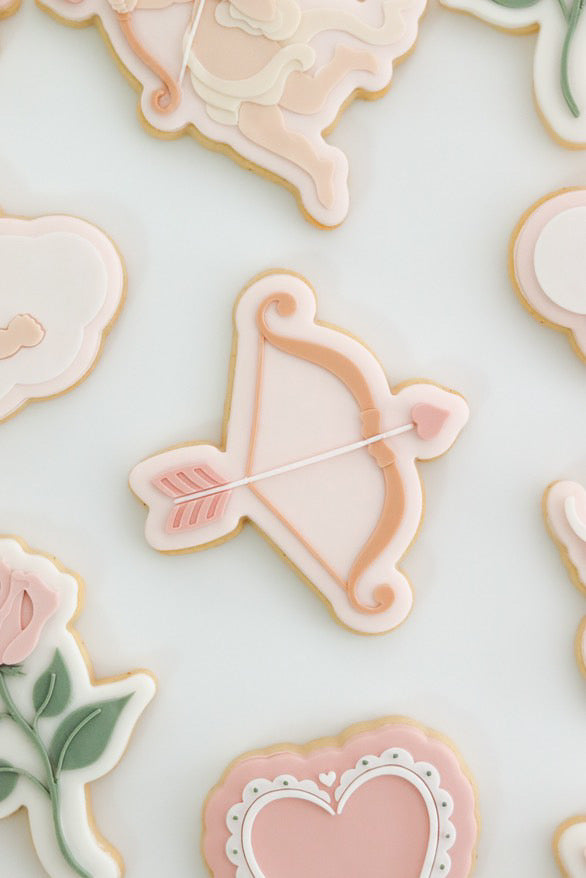 Cupids bow & arrow stamp and cutter