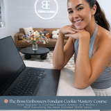 🍪 The Boss Embossers Online Fondant Cookie Mastery Course