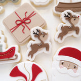 Santa’s flying reindeer stamp and cutter