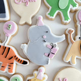 Simple Party at the zoo elephant stamp and cutter