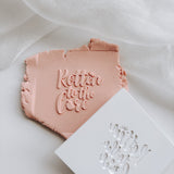 Rotten to the core stamp and cutter