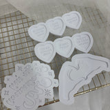 Odd Bunch- heart hands, in my pregnancy era & mini swifty quotes