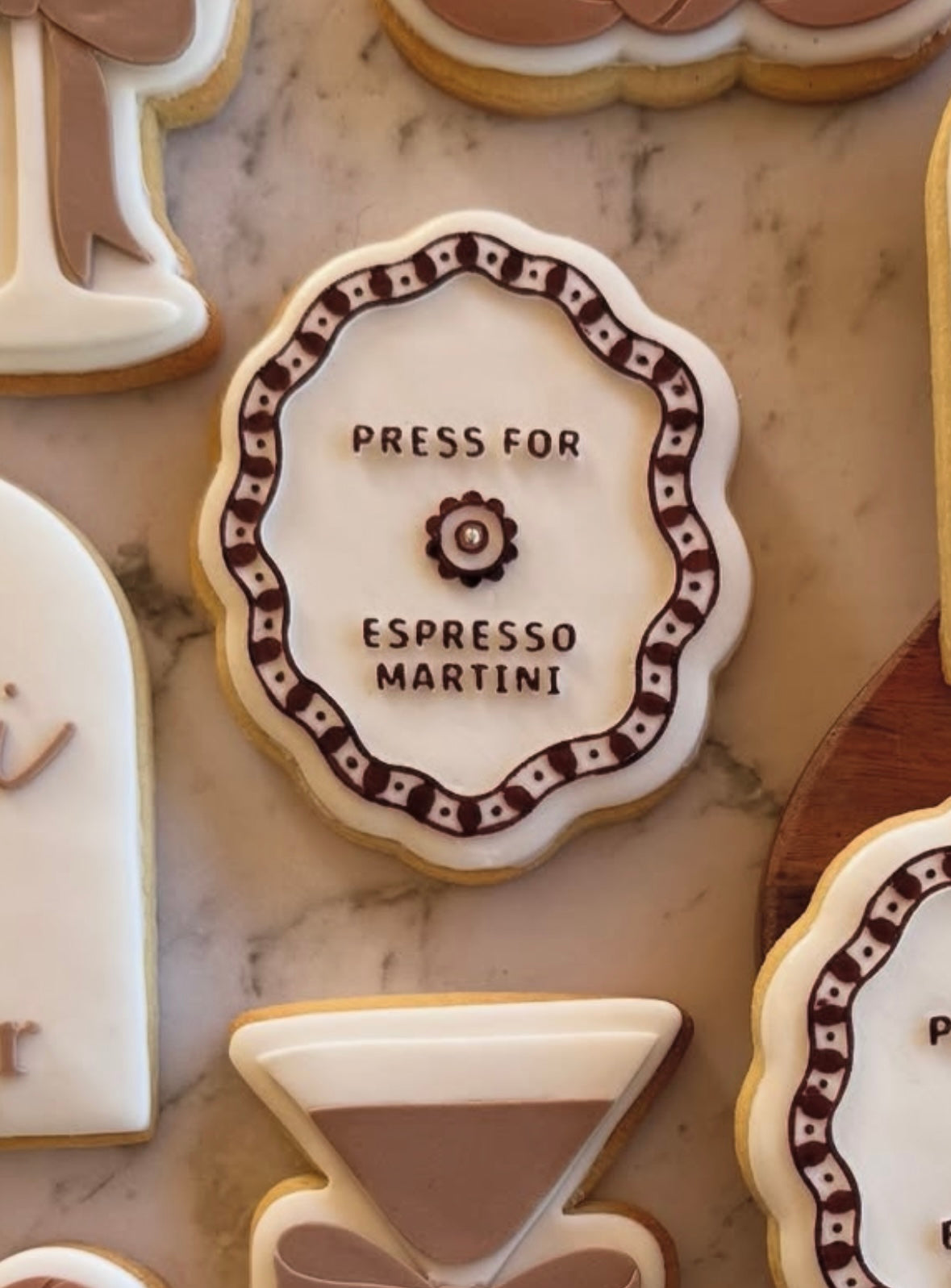 Press for espresso martini