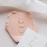 Peter rabbit on plate to use with a range of cutters