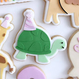 Simple Party at the zoo tortoise stamp and cutter