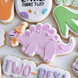 Stegosaurus party dinosaur debosser and cutter